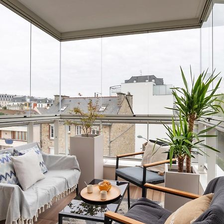 L'Air - Elegant 2 Chambres Avec Loggia Dans Residence De Haut Standing Ренн Экстерьер фото