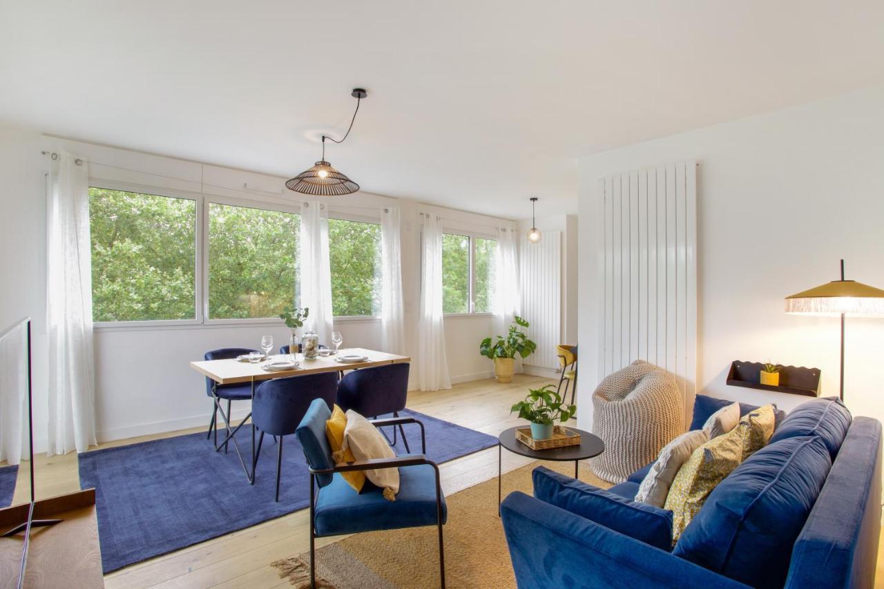 L'Air - Elegant 2 Chambres Avec Loggia Dans Residence De Haut Standing Ренн Экстерьер фото